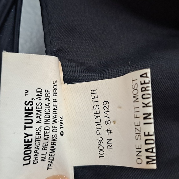 Vintage Looney Tunes Vest Loose Side Seam One Size Fits Most PTP:19.5" - Picture 6 of 7